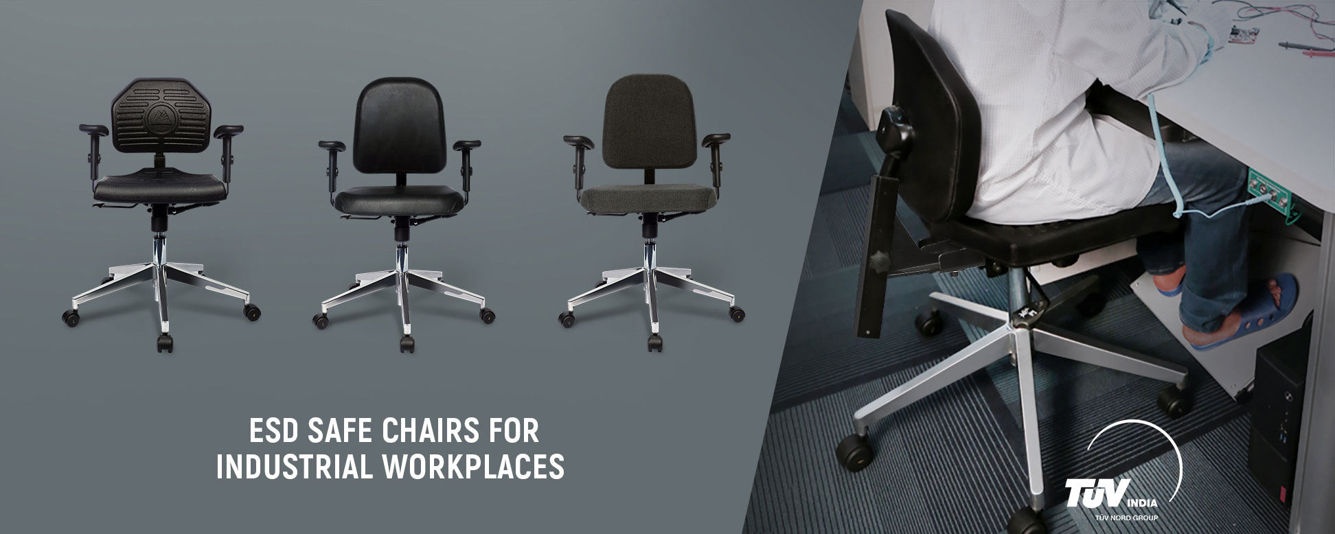 esd safe office chair